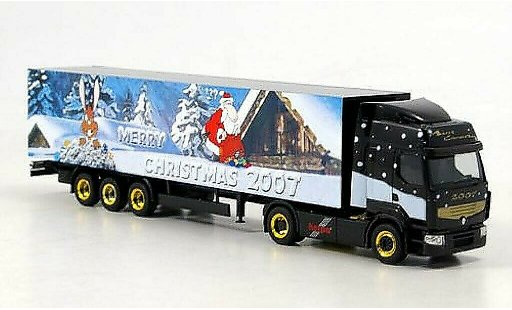 Renault Premium Base 1/87 Herpa Merry Christmas - Weihnachten 2007 Koffer-SZ modellautos