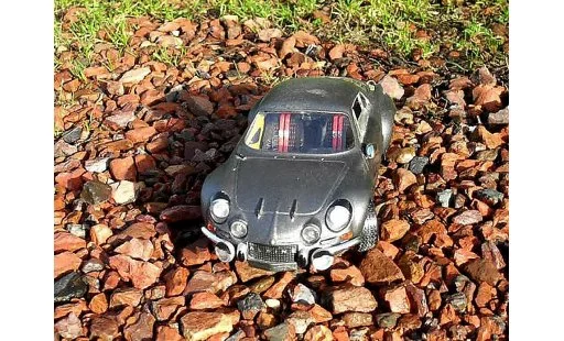 Alpine A110 1300 s bv4 1/18 Burago 1800 grau modellautos