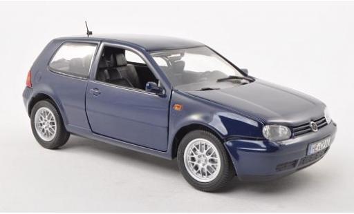 Volkswagen Golf 1/18 Revell IV blau 1997 sans Vitrine modellautos