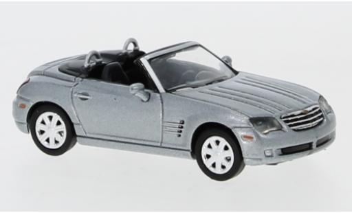 Modellautos Chrysler Crossfire 1/87 Ricko Roadster mettalic grau Verdeck ouvert Chrysler Crossfire 1/87 Ricko Roadster mettalic grau Verdeck ouvert modellautos