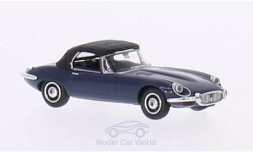 Modellautos Jaguar E-Type 1/87 Ricko Roadster blau Verdeck geschlossen ohne Vitrine Jaguar E-Type 1/87 Ricko Roadster blau Verdeck geschlossen ohne Vitrine modellautos
