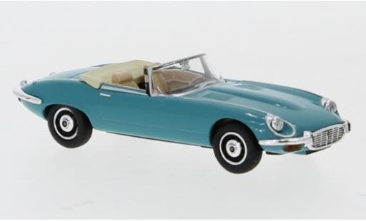 Modellautos Jaguar E-Type 1/87 Ricko Roadster türkis Verdeck ouvert Jaguar E-Type 1/87 Ricko Roadster türkis Verdeck ouvert modellautos