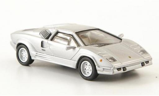 Modellautos Lamborghini Countach 1/87 Ricko 25th Anniversary silber 1989 Lamborghini Countach 1/87 Ricko 25th Anniversary silber 1989 modellautos