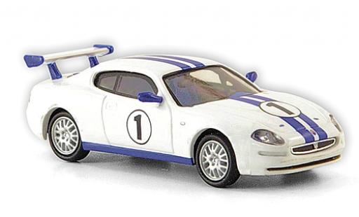 Modellautos Maserati 3200 GT 1/87 Ricko Trofeo weiss/blau No.1 2002 Maserati 3200 GT 1/87 Ricko Trofeo weiss/blau No.1 2002 modellautos