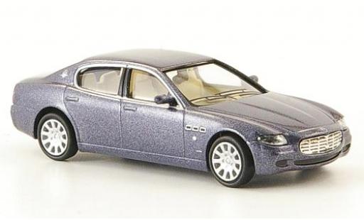 Modellautos Maserati Quattroporte 1/87 Ricko mettalic blau 2003 Maserati Quattroporte 1/87 Ricko mettalic blau 2003 modellautos