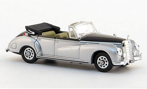 Modellautos Mercedes 300 1/87 Ricko C Cabriolet silber/schwarz 1955 Mercedes 300 1/87 Ricko C Cabriolet silber/schwarz 1955 modellautos