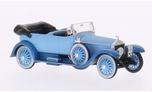 Modellautos Rolls Royce Silver Ghost 1/87 Ricko blau/blau RHD Verdeck geöffnet ohne Vitrine Rolls Royce Silver Ghost 1/87 Ricko blau/blau RHD Verdeck geöffnet ohne Vitrine modellautos