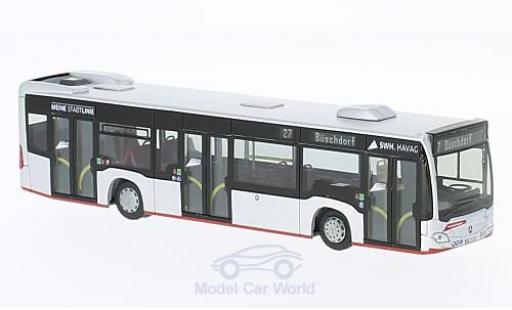 Modellautos Mercedes Citaro 1/87 Rietze HAVAG - Genscher Bus Halle 2015 Mercedes Citaro 1/87 Rietze HAVAG - Genscher Bus Halle 2015 modellautos