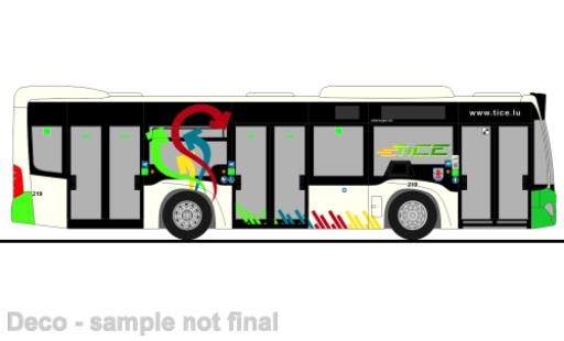 Modellautos Mercedes Citaro 1/87 Rietze K TICE (LU) 2015 Mercedes Citaro 1/87 Rietze K TICE (LU) 2015 modellautos