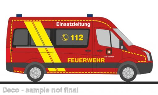 Volkswagen Crafter 1/87 Rietze fourgon HD pompiers Kremmen modellautos
