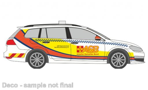 Volkswagen Golf 1/87 Rietze VII Variant First Responder ASB Boizenburg modellautos