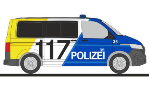 Modellautos Volkswagen T6 1/87 Rietze .1 bus police Basel Stadt Volkswagen T6 1/87 Rietze .1 bus police Basel Stadt modellautos