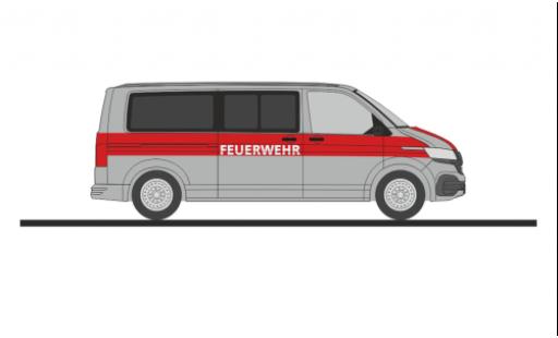 Modellautos Volkswagen T6 1/87 Rietze .1 bus pompiers Hoyerswerda Volkswagen T6 1/87 Rietze .1 bus pompiers Hoyerswerda modellautos