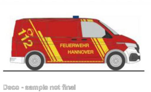 Modellautos Volkswagen T6 1/87 Rietze .1 fourgon pompiers Hannover Volkswagen T6 1/87 Rietze .1 fourgon pompiers Hannover modellautos