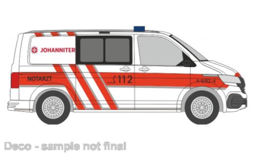 Modellautos Volkswagen T6 1/87 Rietze .1 la Johanniter Stuttgart Volkswagen T6 1/87 Rietze .1 la Johanniter Stuttgart modellautos