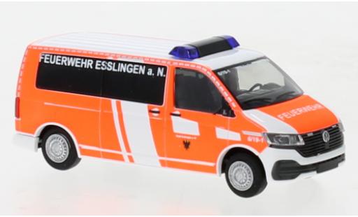 Modellautos Volkswagen T6 1/87 Rietze .1 pompiers Esslingen am Neckar Volkswagen T6 1/87 Rietze .1 pompiers Esslingen am Neckar modellautos
