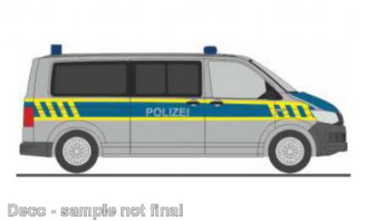 Modellautos Volkswagen T6 1/87 Rietze bus police Sachsen-Anhalt Volkswagen T6 1/87 Rietze bus police Sachsen-Anhalt modellautos