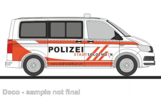 Modellautos Volkswagen T6 1/87 Rietze bus police Solothurn (CH) Volkswagen T6 1/87 Rietze bus police Solothurn (CH) modellautos