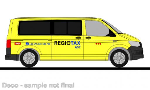 Modellautos Volkswagen T6 1/87 Rietze bus Regiotax Tirol (AT) Volkswagen T6 1/87 Rietze bus Regiotax Tirol (AT) modellautos