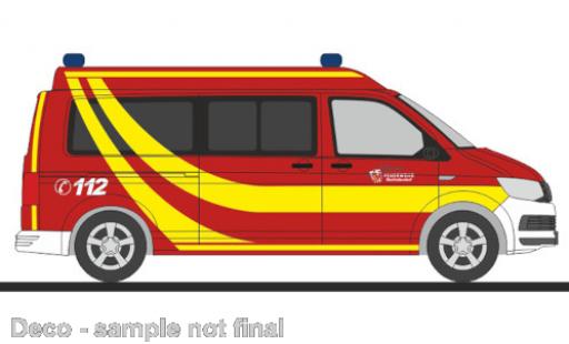 Modellautos Volkswagen T6 1/87 Rietze pompiers Marktoberdorf Volkswagen T6 1/87 Rietze pompiers Marktoberdorf modellautos