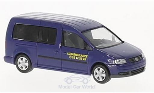 Modellautos Volkswagen Caddy 1/87 Rietze Maxi Luxambulance (LU) Volkswagen Caddy 1/87 Rietze Maxi Luxambulance (LU) modellautos