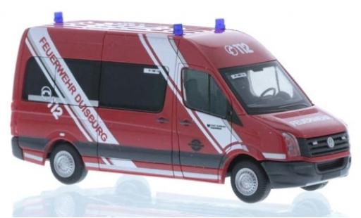 Volkswagen Crafter 1/87 Rietze Feuerwehr Duisburg 2011 modellautos