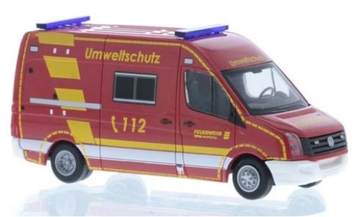 Volkswagen Crafter 1/87 Rietze Feuerwehr Wuppertal - Umweltschutz 2011 modellautos