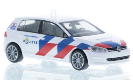 Modellautos Volkswagen Golf 1/87 Rietze VII Politie (NL) Volkswagen Golf 1/87 Rietze VII Politie (NL) modellautos