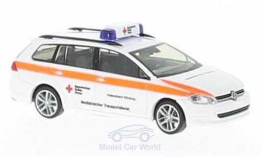 Modellautos Volkswagen Golf VII 1/87 Rietze VII Variant BRK Würzburg Volkswagen Golf VII 1/87 Rietze VII Variant BRK Würzburg modellautos