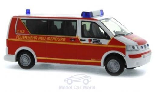 Modellautos Volkswagen T5 1/87 Rietze Feuerwehr Neu-Isenburg 2003 Volkswagen T5 1/87 Rietze Feuerwehr Neu-Isenburg 2003 modellautos