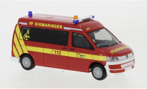 Modellautos Volkswagen T5 1/87 Rietze Feuerwehr Sigmaringen 2010 Volkswagen T5 1/87 Rietze Feuerwehr Sigmaringen 2010 modellautos