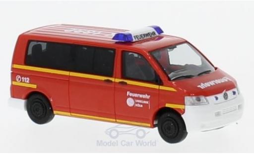 Modellautos Volkswagen T5 1/87 Rietze Feuerwehr Uniklinik Köln 2003 Volkswagen T5 1/87 Rietze Feuerwehr Uniklinik Köln 2003 modellautos