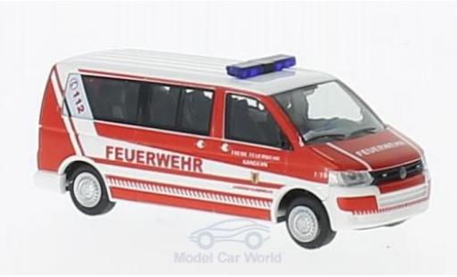 Modellautos Volkswagen T5 1/87 Rietze GP LR Feuerwehr Kandern ohne Vitrine Volkswagen T5 1/87 Rietze GP LR Feuerwehr Kandern ohne Vitrine modellautos