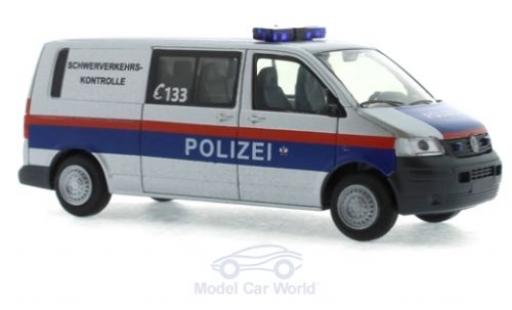 Modellautos Volkswagen T5 1/87 Rietze Halbbus Polizei - Schwerverkehrskontrolle (AT) 2003 Volkswagen T5 1/87 Rietze Halbbus Polizei - Schwerverkehrskontrolle (AT) 2003 modellautos