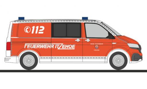 Modellautos Volkswagen T6 1/87 Rietze .1 Bus Feuerwehr Itzehoe Volkswagen T6 1/87 Rietze .1 Bus Feuerwehr Itzehoe modellautos