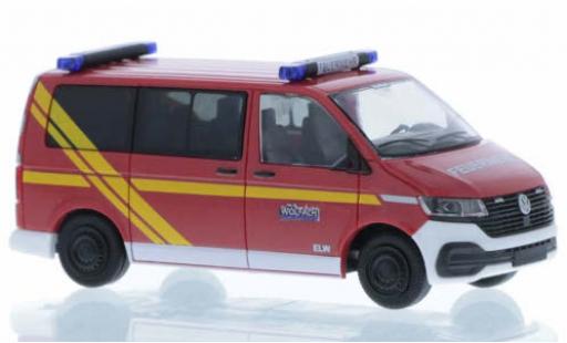 Modellautos Volkswagen T6 1/87 Rietze .1 Feuerwehr Wolfach court- empattement Volkswagen T6 1/87 Rietze .1 Feuerwehr Wolfach court- empattement modellautos