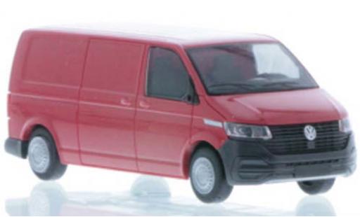 Modellautos Volkswagen T6 1/87 Rietze .1 LR Kasten FD rot Volkswagen T6 1/87 Rietze .1 LR Kasten FD rot modellautos