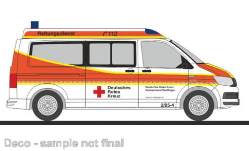 Modellautos Volkswagen T6 1/87 Rietze Bus DRK KV Reutlingen 1:87 Volkswagen T6 1/87 Rietze Bus DRK KV Reutlingen 1:87 modellautos