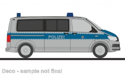 Modellautos Volkswagen T6 1/87 Rietze Bus Polizei Nordrhein-Westfalen 1:87 Volkswagen T6 1/87 Rietze Bus Polizei Nordrhein-Westfalen 1:87 modellautos