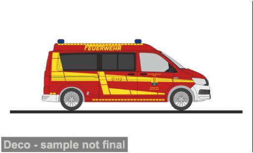 Modellautos Volkswagen T6 1/87 Rietze Feuerwehr Altmoorhausen 1:87 Volkswagen T6 1/87 Rietze Feuerwehr Altmoorhausen 1:87 modellautos