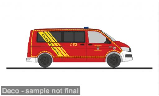 Modellautos Volkswagen T6 1/87 Rietze Feuerwehr Dormagen 1:87 Volkswagen T6 1/87 Rietze Feuerwehr Dormagen 1:87 modellautos