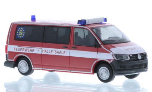 Modellautos Volkswagen T6 1/87 Rietze Feuerwehr Halle-Saale plus long empattement Volkswagen T6 1/87 Rietze Feuerwehr Halle-Saale plus long empattement modellautos