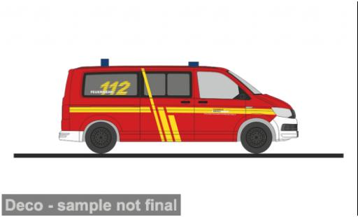 Modellautos Volkswagen T6 1/87 Rietze Feuerwehr Krefeld 1:87 Volkswagen T6 1/87 Rietze Feuerwehr Krefeld 1:87 modellautos