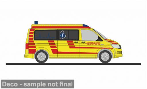 Modellautos Volkswagen T6 1/87 Rietze Luxambulance (L) 1:87 Volkswagen T6 1/87 Rietze Luxambulance (L) 1:87 modellautos