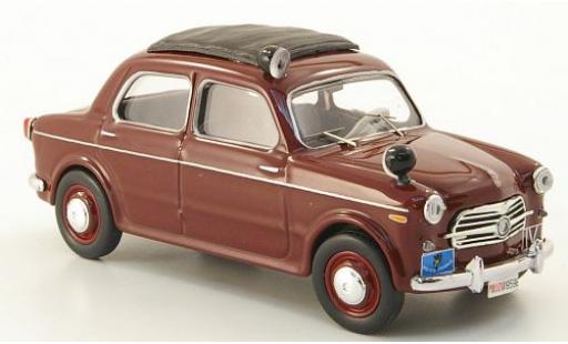 Fiat 1100 1/43 Rio rot 1957 Polizia (I) modellautos