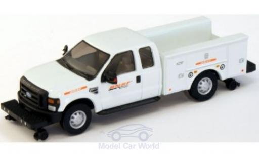 Modellautos Ford F-350 1/87 River Point XLT Super Cab Utility Hi-Rail Truck BNSF 2008 Ford F-350 1/87 River Point XLT Super Cab Utility Hi-Rail Truck BNSF 2008 modellautos