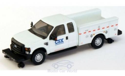 Modellautos Ford F-350 1/87 River Point XLT Super Cab Utility Hi-Rail Truck CSX 2008 Ford F-350 1/87 River Point XLT Super Cab Utility Hi-Rail Truck CSX 2008 modellautos