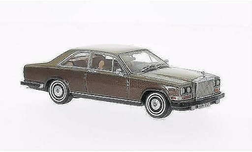 Rolls Royce Camargue Base 1/43 Neo braun/gold 1975 modellautos