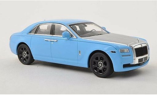 Rolls Royce Ghost Base 1/43 IXO blau/grau LHD modellautos
