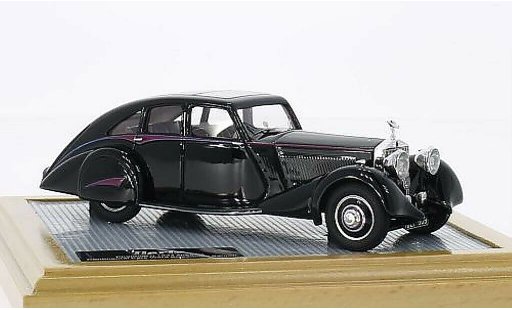 Rolls Royce Phantom Continental 1/43 Ilario II Park Ward Streamline Saloon schwarz 1934 modellautos